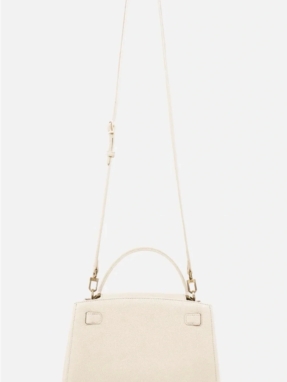 Parisa Wang Madison Top Handle Bag in Cream